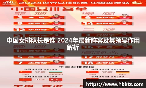 中国女排队长是谁 2024年最新阵容及其领导作用解析